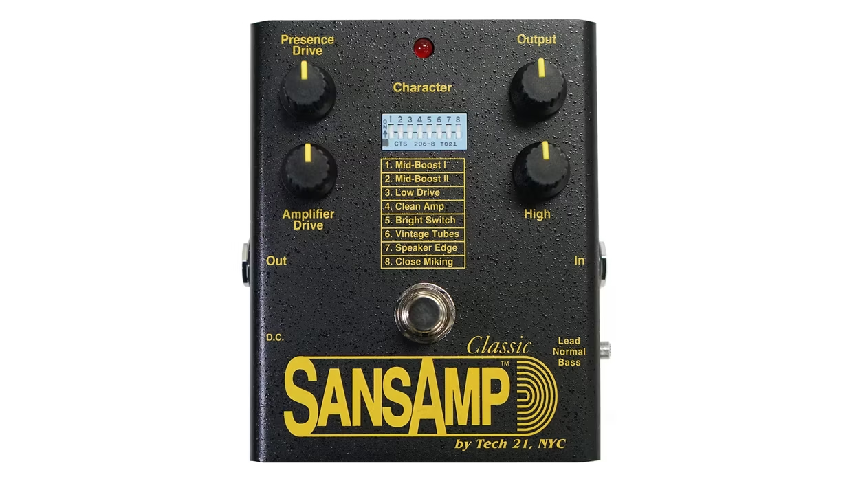 Tech 21 anuncia una nueva edición limitada del SansAmp Classic